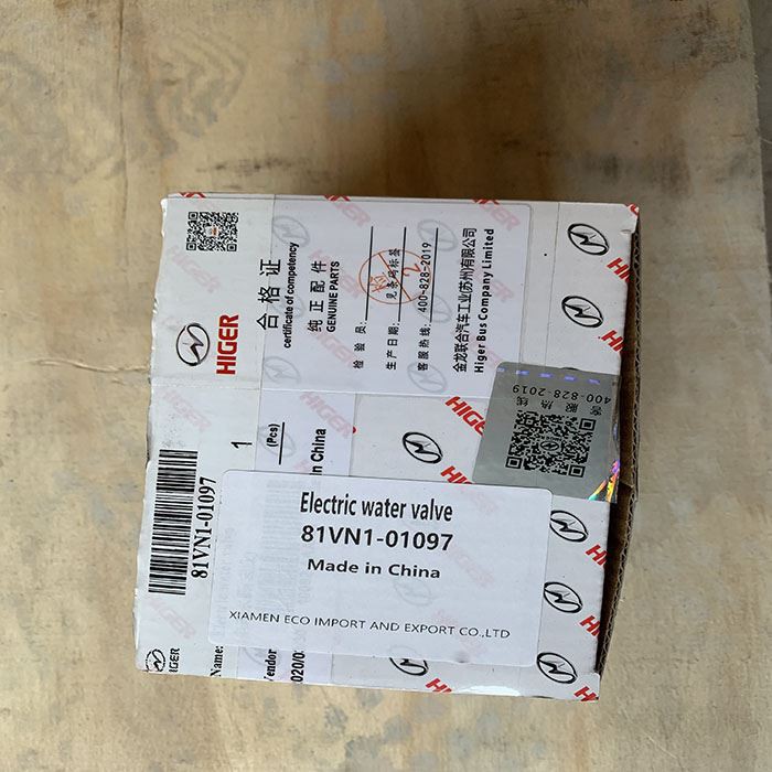 Electric Water Valve Of Bus Parts